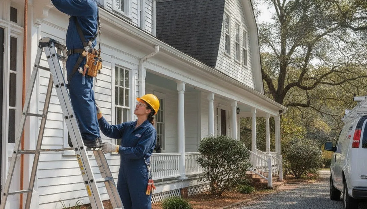Plumber repairing a pipe in Virginia Beach, VA for reliable plumbing repair service